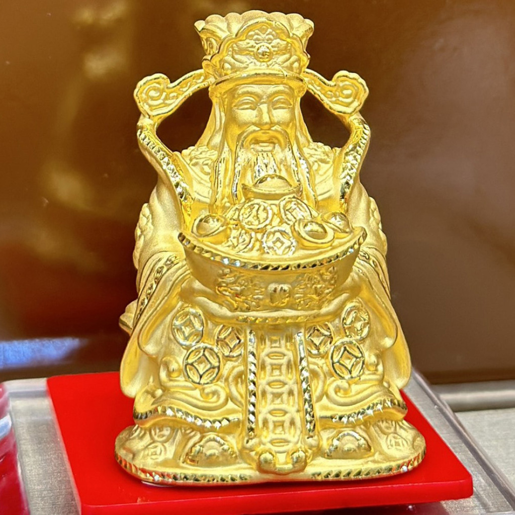 Tượng thần tài phong thuỷ 3d